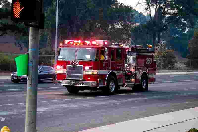Hartford, CT – Two-Vehicle Crash, Fire on Rte 15 at Charter Oak Bridge