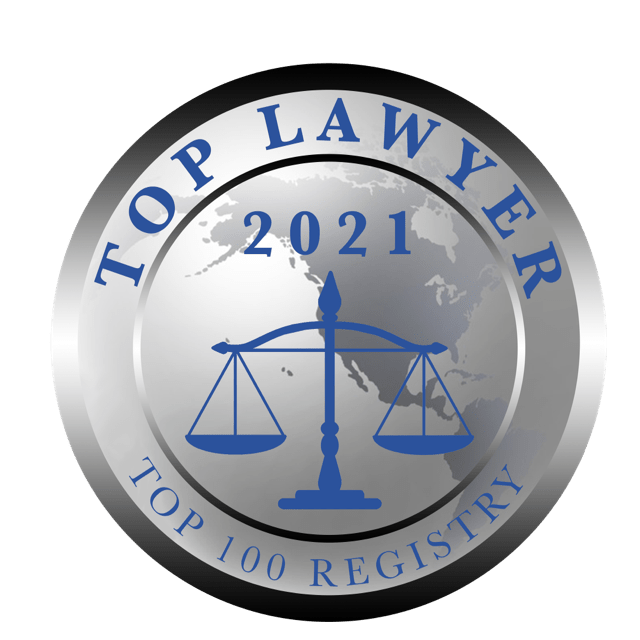 Top lawyers 2021 badge