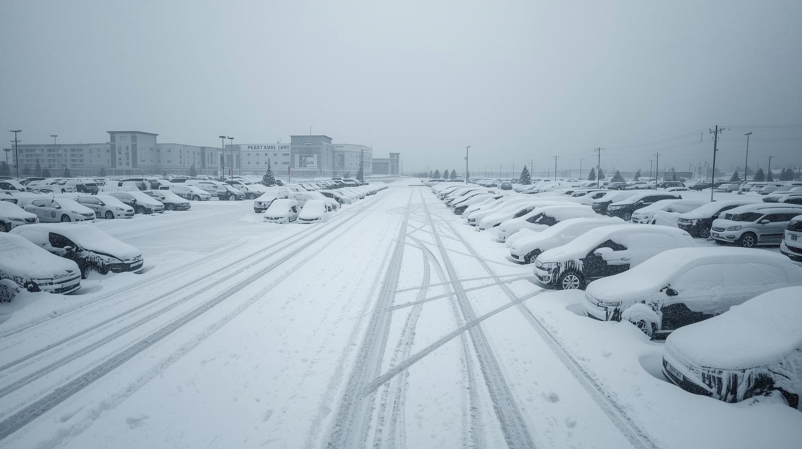 Slip and Falls in Parking Lots During Snowstorms